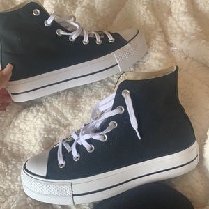 platform converse never worn